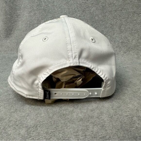 Imperial Golf Hat Mens OSFA White Patriotic American True Fit Rope Brim SPOTS - Picture 4 of 10